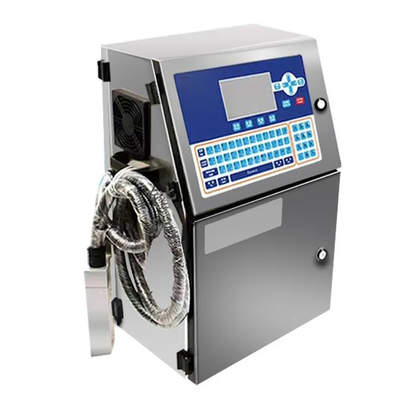 Commercial Glass Printing - 1-4줄 날짜 잉크젯 인쇄기 220V 유리/금속/강철/플라스틱/PVC/카톤