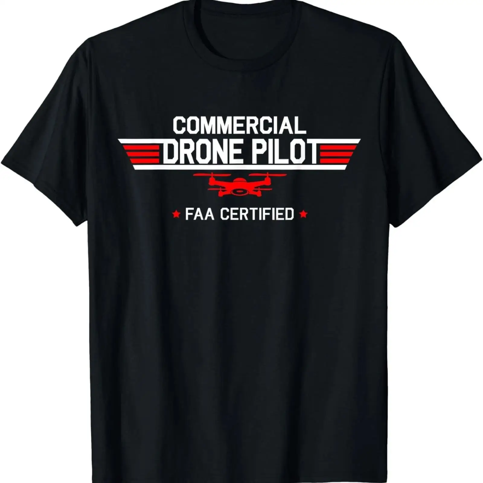 Commercial Shirt Printing - 새로운 한정판 FAA 인증 드론 파일럿