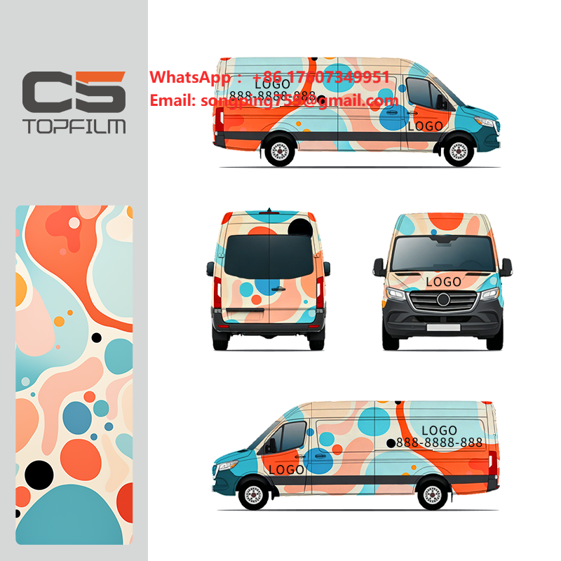 Commercial Wrap Printing - 맞춤 인쇄 차량 광고용 비닐 랩