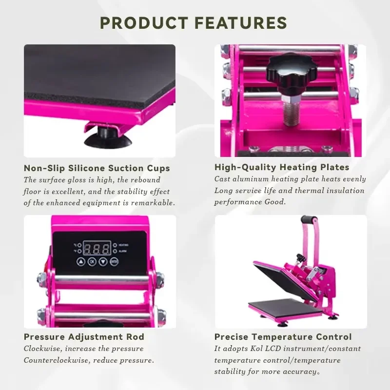 8-in-1 열 프레스 기계, 고품질 승화 프린팅으로  - Commercial Grade Printing Press 리뷰 및 가격