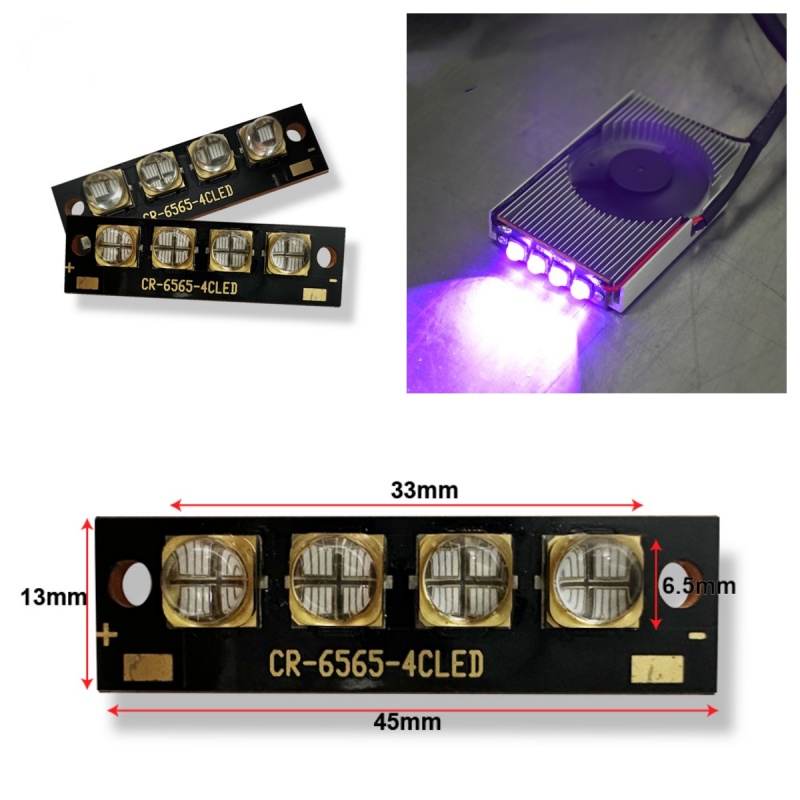 40W UV LED 모듈 6565 365nm 385nm - Commercial Offset Printing 리뷰 및 가격