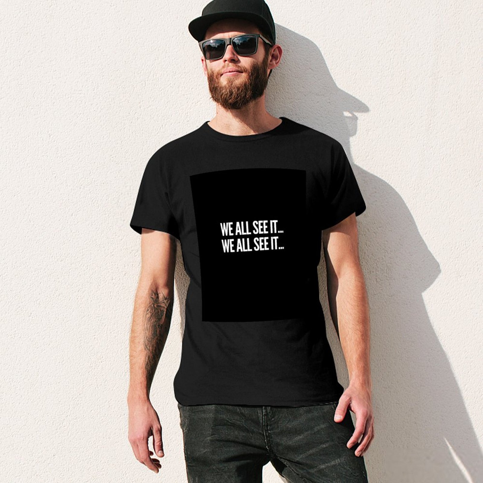 우리 모두는 그것을 보았다... 우리 모두는 그것을 보 - Commercial Shirt Printing 리뷰 및 가격